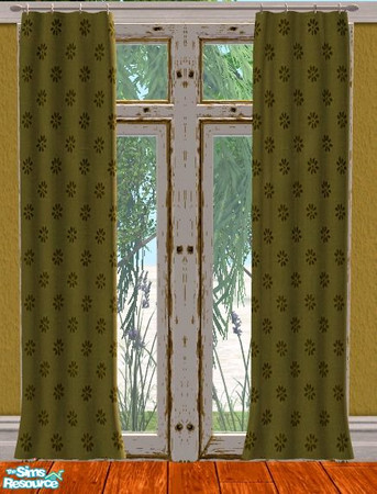 Sims 2 — More Curtains, please - 5 by Sophel21 — 10 recolors of the great St Albans Curtains Mesh form Shakeshaft. The