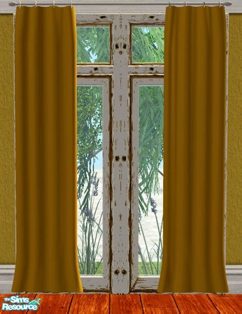 Sims 2 — More Curtains, please - 4 by Sophel21 — 10 recolors of the great St Albans Curtains Mesh form Shakeshaft. The