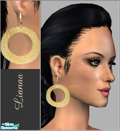 Sims 2 — Earrings Collection Set 1 - 5 by Lianaa — Earrings Collection Set 1 - 5 earrings with sparkle when your sims