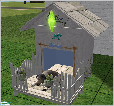 Sims 2 — dog house -recolor killer by Birgit43 — 