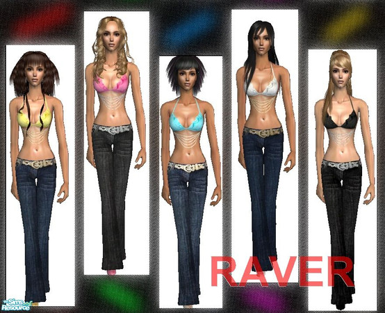 Sims 2 — Raver Set by nikisatez05 —  