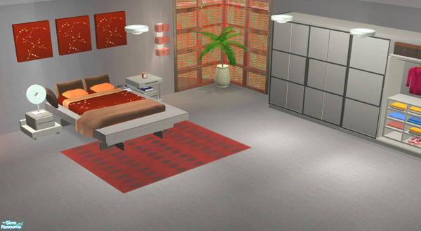 Sims 2 — Micha Bedroom-Recolor 3 by Elize-37sims — Another recolor of the Micha bedroom