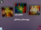 Sims 4 — Modern Paintings by miker2209 — I made these Modern Paintings for fun, Hope you like it :) There are 3 variants