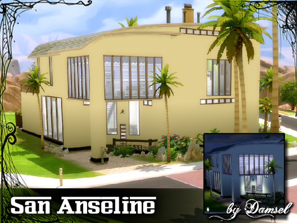 Sims 4 — San Anseline by Damsel_In_Decease2 — If you're looking for your own private oasis, then San Anseline is right