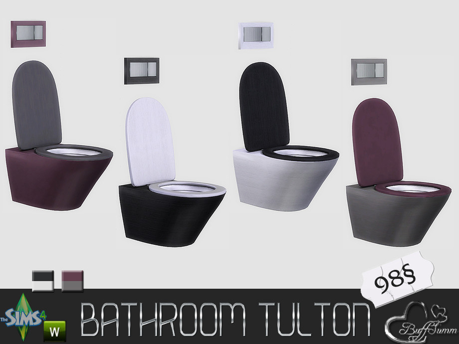 The Sims Resource Tulton Bathroom Toilet (Recolor 1)