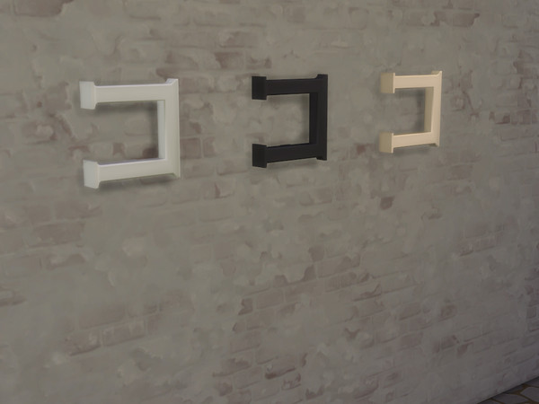 Sims 4 —  by 333EvE333 — Wall sculpture. Deco object. Sims 2 style.