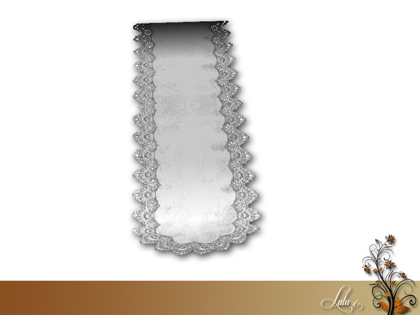 Sims 3 — Donatella Dining Table Cloth by Lulu265 — Part of the Donatello Dining Set Fully CAStable