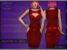Sims 4 — Valentines 2015 PVC Dress by SrslySims — **Valentine PVC Dress** I have made for you 24 'PVC' dresses for