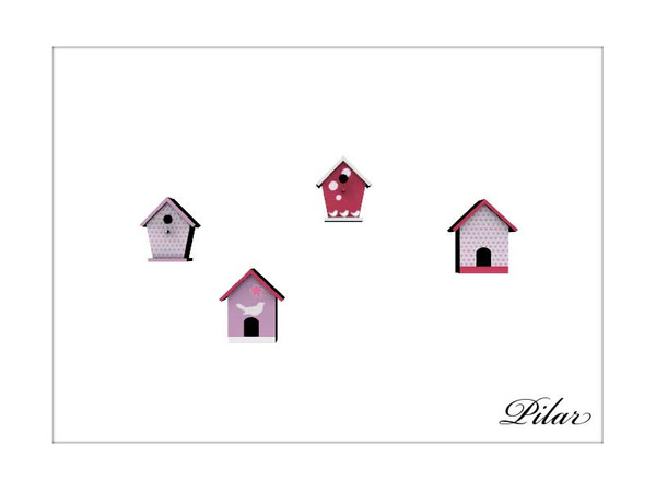 Sims 3 — Cassandre HB Wall by Pilar — Creado por Pilar para sims3