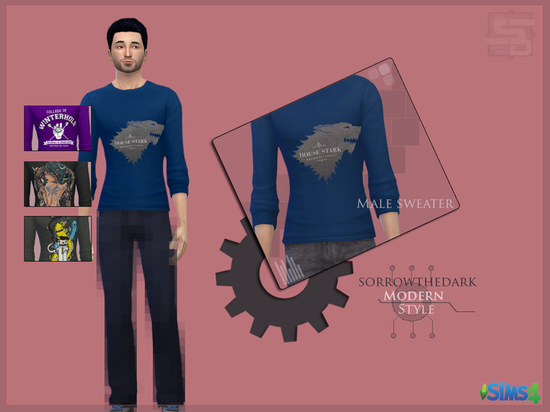 Sims 4 The Sims Resource | Modern Style Sweaters by TSR Creator