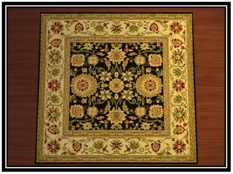 The Sims Resource | Heirloom Oriental Rugs (Square) (Part 1)