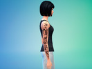 Sims 4 — Faith Connors Circuit Tattoo by fonxi121994 — The distinctive tattoo that Faith Connors, protagonist of Mirror's