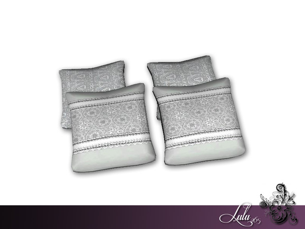 Sims 3 — Modern Look Bedroom Decor Pillows by Lulu265 — Part of the Modern Look Bedroom Fully CAStable Please do not