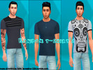 Sims 4 — Random T-Shirt's for Male by tomasresendes94 — Random t-shirt's made by : ilovesims-1234.tumblr.com 