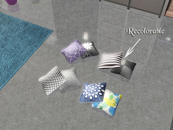 Sims 3 — Bedroom Cedar - Throw Pillow by ung999 — Bedroom Cedar - Throw Pillow @ TSR