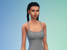 Sims 4 — Adult PigtailBraids - Back by OelCakim — After I made the kids hairstyle I decided that I should make an adult