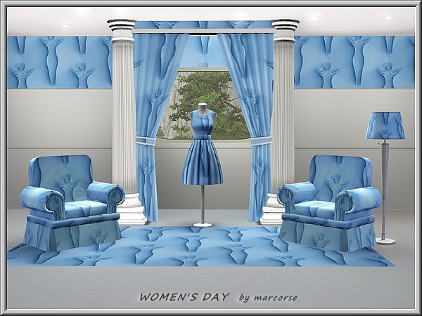 Sims 3 — Womens Day_marcorse by marcorse — Themed pattern: to celebrate International Womens Day on March 8.[and then,