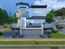 Sims 4 — littlevillav1 by goranshooter2 — Hello,I made this little villa house for 3 sims.You can see a lot of space