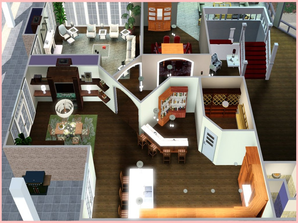 Domy :: Our the sims 3-4