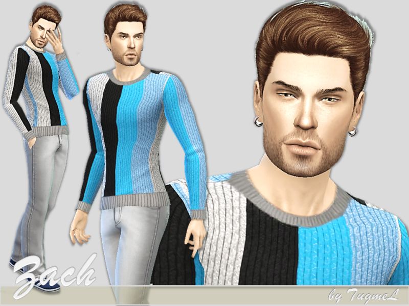The Sims Resource - Zach - Young Adult