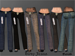 Sims 4 Clothing sets - 'dirty'