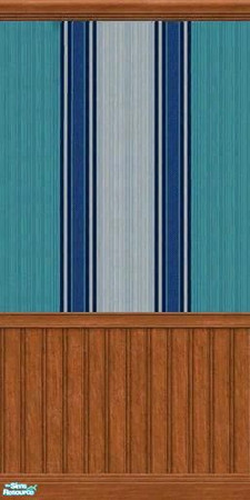 Sims 2 — Teal Wallpaper 7 by Nonny_Rhee — 