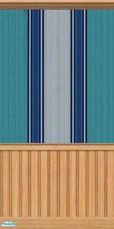 Sims 2 — Teal Wallpaper 6 by Nonny_Rhee — 