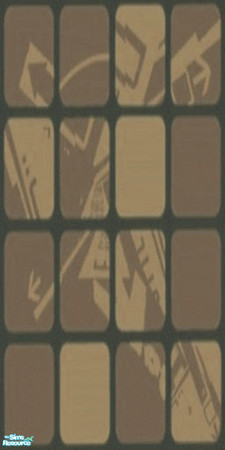 Sims 2 — Broken Set - 7 by freshsfs2003 — These strangly wierd yet very attractive walls work great in livingrooms, and