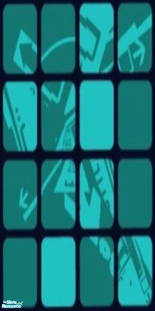 Sims 2 — Broken Set - 3 by freshsfs2003 — These strangly wierd yet very attractive walls work great in livingrooms, and