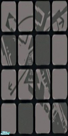 Sims 2 — Broken Set - 1 by freshsfs2003 — These strangly wierd yet very attractive walls work great in livingrooms, and