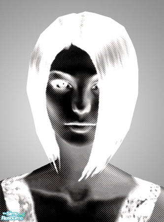 Sims 2 — Flux - Mesh by ChazDesigns — An Aeon Flux hairstyle seen on the R&B star Rihanna. Punkish style swept hair