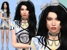 Sims 4 — Cas pose 1 by JohanaG — It wasn't the first pose I did, because before that I did many other terrible poses ...