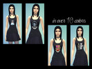 Sims 4 — Female Top Gronkh-Edition by Nananmi — design from the orginal gronkh merchandise