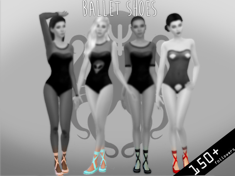 The Sims Resource - Ballet shoes