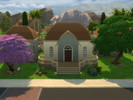 Sims 4 — Cherry Blossom Wedding Venue by mcc25 — This beautiful wedding venue comprises a wedding arch, seating area, a