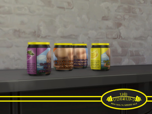 Sims 4 — Canister with carbohydrates in powder by 333EvE333 — Canister with carbohydrates Deco/Clutter Price 99 4