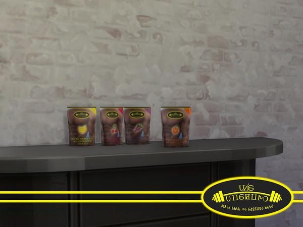 Sims 4 — Carbohydrates in powder package by 333EvE333 — Carbohydrates in powder package Deco/Clutter Price 33 4 flavors