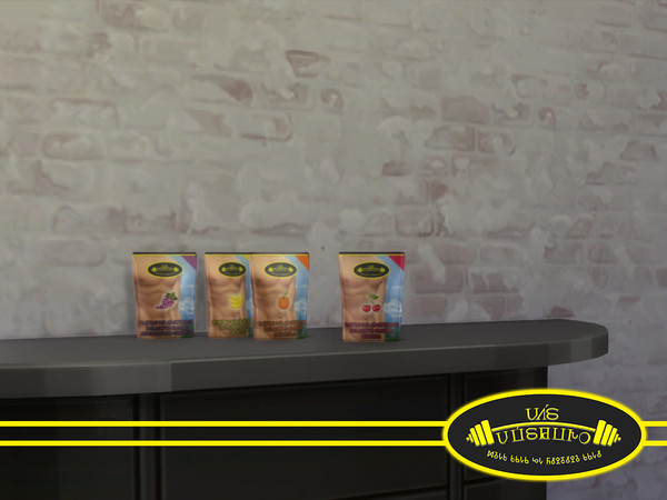 Sims 4 — Proteins in powder package by 333EvE333 — Proteins in powder package Deco/Clutter Price 33 4flavors