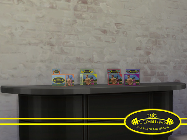 Sims 4 — Isotonica Drink individual packages by 333EvE333 — Isotonic Drink in Powder in individual packages Deco/clutter