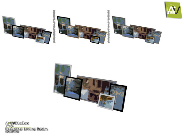 Sims 4 — Karlstad Paintings by ArtVitalex — - Karlstad Paintings - ArtVitalex@TSR, Mar 2015