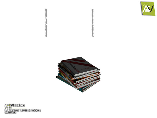 Sims 4 — Karlstad Books by ArtVitalex — - Karlstad Books - ArtVitalex@TSR, Mar 2015