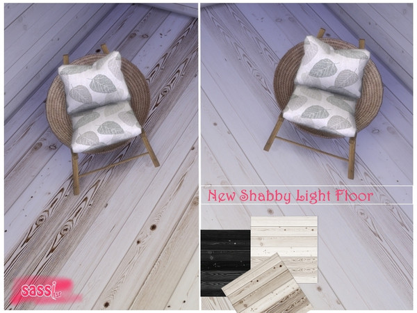 Sims 4 — New Shabby Strips Wood Floor by sassitsr — These wooden floors are really good in every room. Complete my