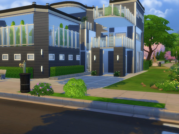 Sims 4 — modernvillav3 by goranshooter2 — Hello everyone,my new villa house which is great for 4 Sims.House has large