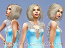 Sims 4 — Elegant Formal Dress Pose by AsiaShaMecca — Eight elegant poses, originally created for use in SF Magazine Issue