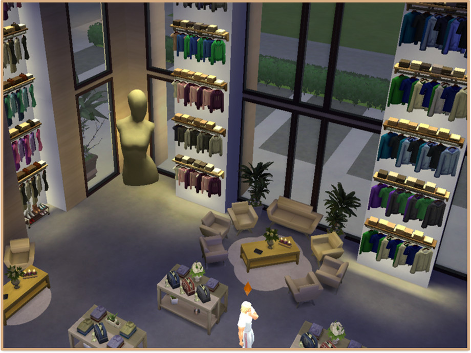 The Sims Resource - Chique Boutique (Museum)