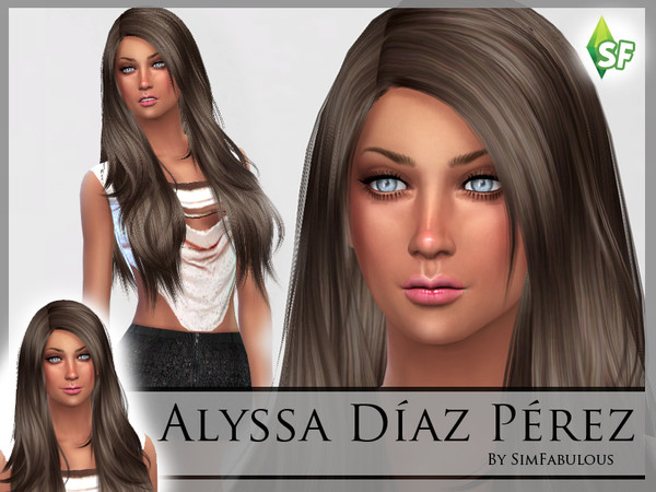 Sims 4 —  by SimFabulous2 — Alyssa is a confident and happy sim. She loves to party and is a very active person. She has