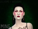 Sims 4 — Ming by Witch-Sims2 — This is inspired by 'Ming Xiao' a character in 'Vampire: The Masquerade - Bloodlines'
