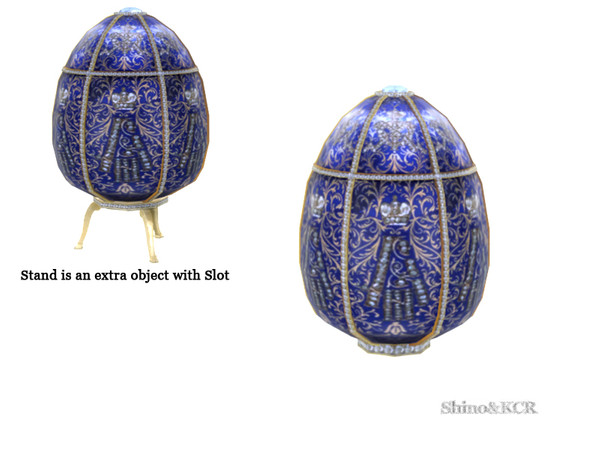 Sims 4 — Easter 2015 - Faberge Egg by ShinoKCR — One of the most desired Piece for Collectors