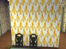 Sims 4 — Pikachu Wallpaper by Buckle-Up-Creampuff — Pikachu wallpaper for all wall heights My Simblr -