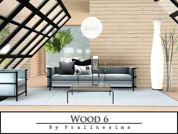Sims 3 — Wood 6 by Pralinesims — By Pralinesims